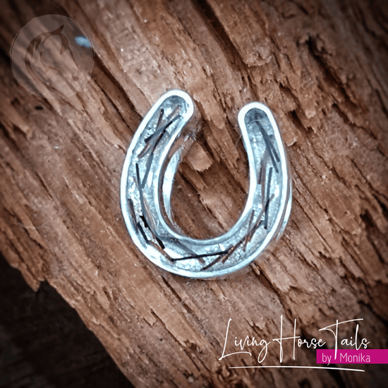 Living Horse Tails Pandora Style Sterling Silver Keepsake Resin Troll Beads Custom jewellery Monika Australia horsehair keepsake